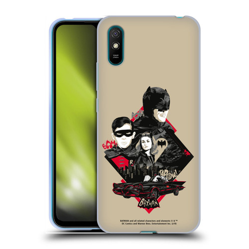 Batman TV Series Graphics Trio Soft Gel Case for Xiaomi Redmi 9A / Redmi 9AT