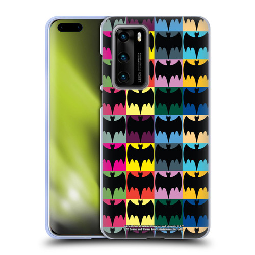 Batman TV Series Logos Patterns Soft Gel Case for Huawei P40 5G