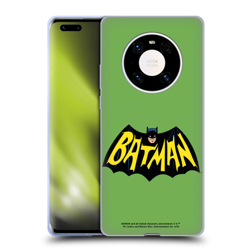 Batman TV Series Logos Main Soft Gel Case for Huawei Mate 40 Pro 5G