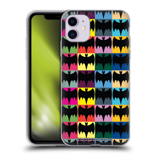 Batman TV Series Logos Patterns Soft Gel Case for Apple iPhone 11