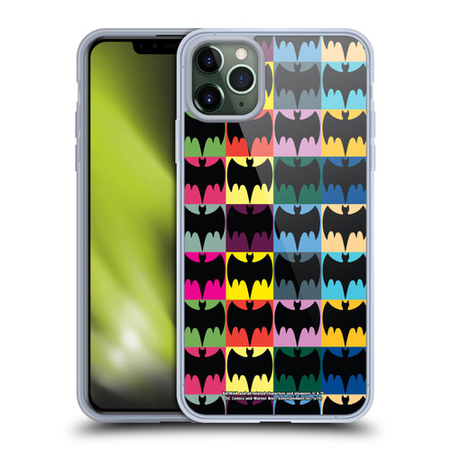 Batman TV Series Logos Patterns Soft Gel Case for Apple iPhone 11 Pro Max