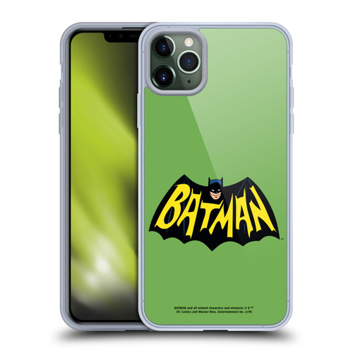 Batman TV Series Logos Main Soft Gel Case for Apple iPhone 11 Pro Max