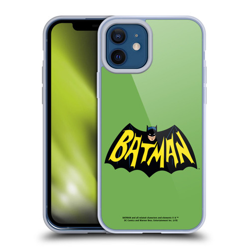 Batman TV Series Logos Main Soft Gel Case for Apple iPhone 12 / iPhone 12 Pro