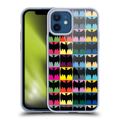 Batman TV Series Logos Patterns Soft Gel Case for Apple iPhone 12 / iPhone 12 Pro