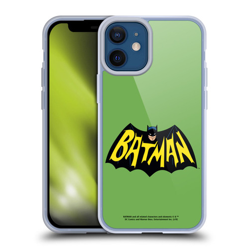 Batman TV Series Logos Main Soft Gel Case for Apple iPhone 12 Mini