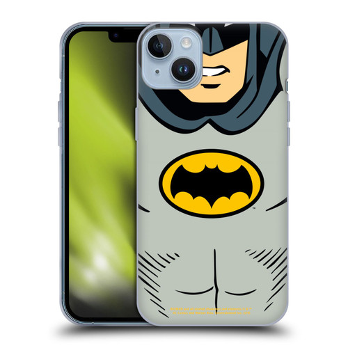 Batman TV Series Logos Costume Soft Gel Case for Apple iPhone 14 Plus