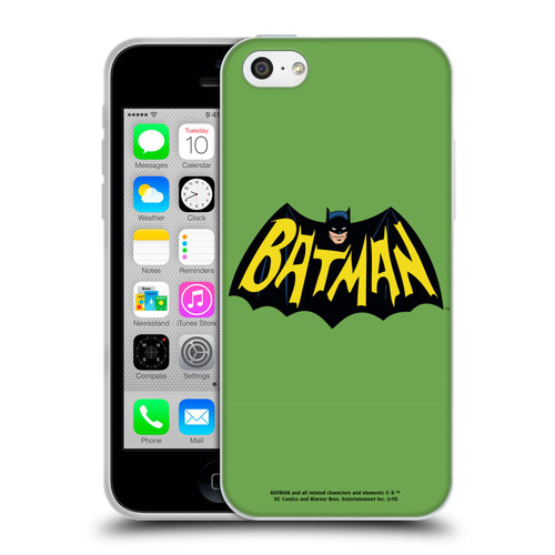 Batman TV Series Logos Main Soft Gel Case for Apple iPhone 5c