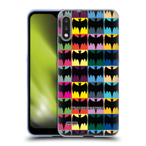 Batman TV Series Logos Patterns Soft Gel Case for LG K22
