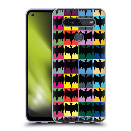 Batman TV Series Logos Patterns Soft Gel Case for LG K51S