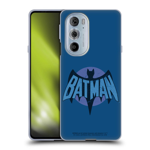 Batman TV Series Logos Distressed Look Soft Gel Case for Motorola Edge X30