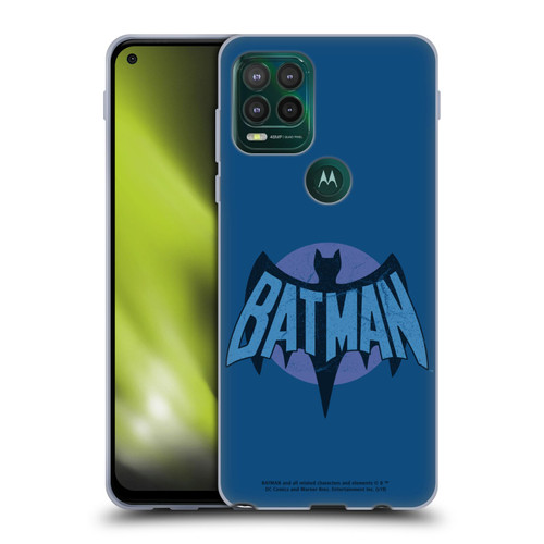 Batman TV Series Logos Distressed Look Soft Gel Case for Motorola Moto G Stylus 5G 2021