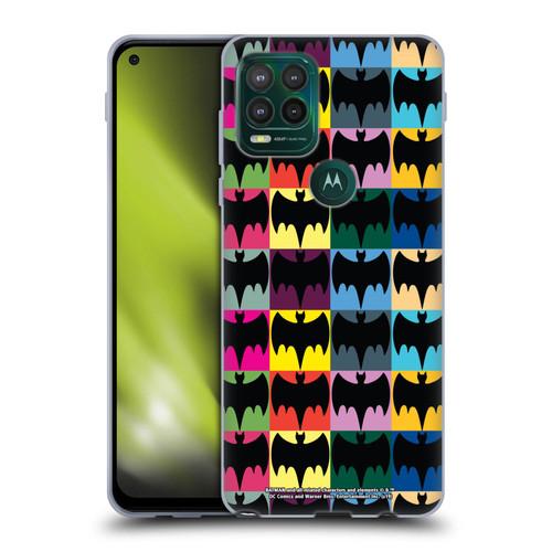 Batman TV Series Logos Patterns Soft Gel Case for Motorola Moto G Stylus 5G 2021
