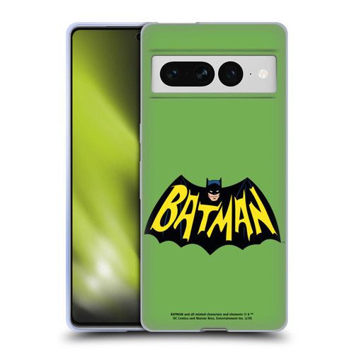 Batman TV Series Logos Main Soft Gel Case for Google Pixel 7 Pro
