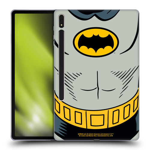 Batman TV Series Logos Costume Soft Gel Case for Samsung Galaxy Tab S8 Plus