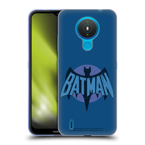Batman TV Series Logos Distressed Look Soft Gel Case for Nokia 1.4