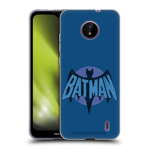 Batman TV Series Logos Distressed Look Soft Gel Case for Nokia C10 / C20