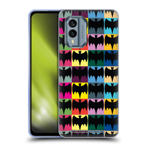 Batman TV Series Logos Patterns Soft Gel Case for Nokia X30