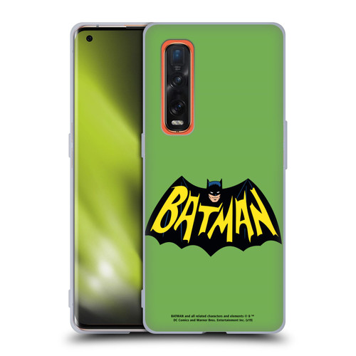 Batman TV Series Logos Main Soft Gel Case for OPPO Find X2 Pro 5G