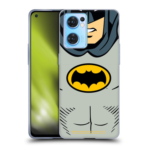 Batman TV Series Logos Costume Soft Gel Case for OPPO Reno7 5G / Find X5 Lite