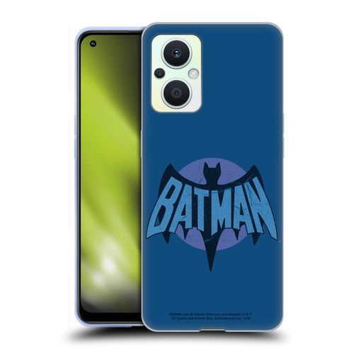 Batman TV Series Logos Distressed Look Soft Gel Case for OPPO Reno8 Lite