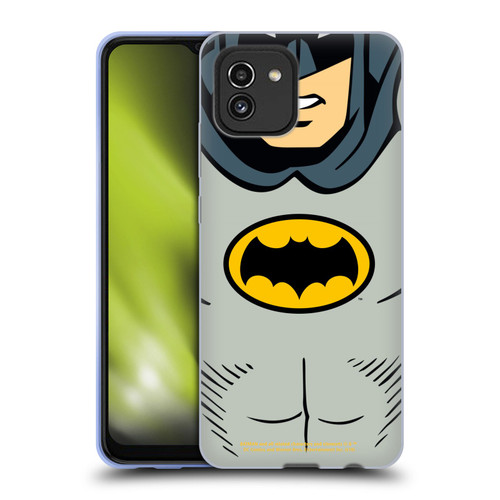 Batman TV Series Logos Costume Soft Gel Case for Samsung Galaxy A03 (2021)