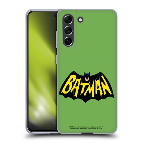 Batman TV Series Logos Main Soft Gel Case for Samsung Galaxy S21 FE 5G