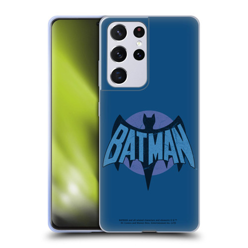 Batman TV Series Logos Distressed Look Soft Gel Case for Samsung Galaxy S21 Ultra 5G
