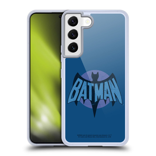 Batman TV Series Logos Distressed Look Soft Gel Case for Samsung Galaxy S22 5G