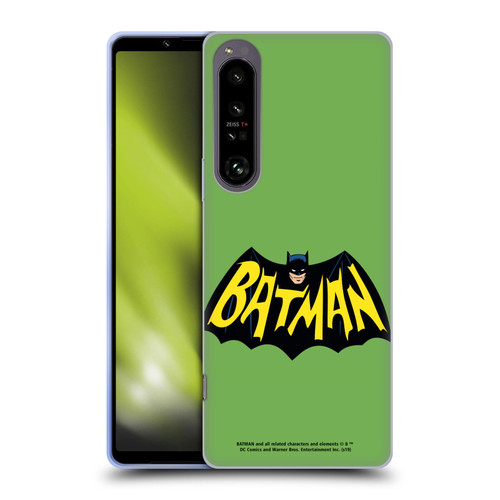 Batman TV Series Logos Main Soft Gel Case for Sony Xperia 1 IV