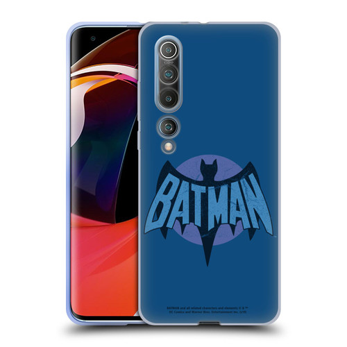 Batman TV Series Logos Distressed Look Soft Gel Case for Xiaomi Mi 10 5G / Mi 10 Pro 5G