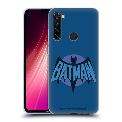 Batman TV Series Logos Distressed Look Soft Gel Case for Xiaomi Redmi Note 8T