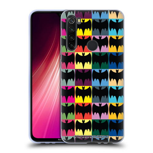 Batman TV Series Logos Patterns Soft Gel Case for Xiaomi Redmi Note 8T