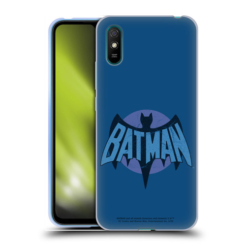 Batman TV Series Logos Distressed Look Soft Gel Case for Xiaomi Redmi 9A / Redmi 9AT