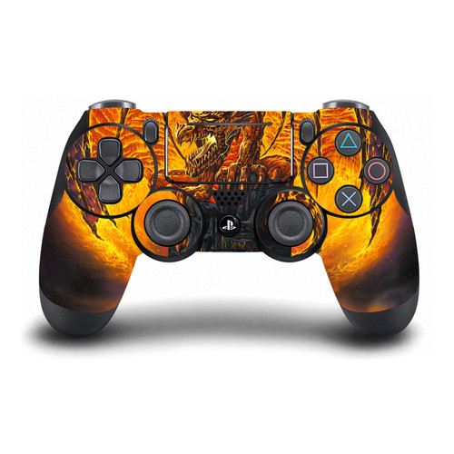 Ed Beard Jr Dragons Harbinger Of Fire Vinyl Sticker Skin Decal Cover for Sony DualShock 4 Controller