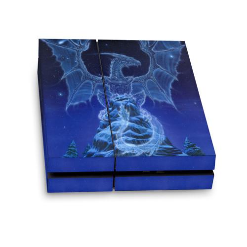 Ed Beard Jr Dragons Winter Spirit Vinyl Sticker Skin Decal Cover for Sony PS4 Console