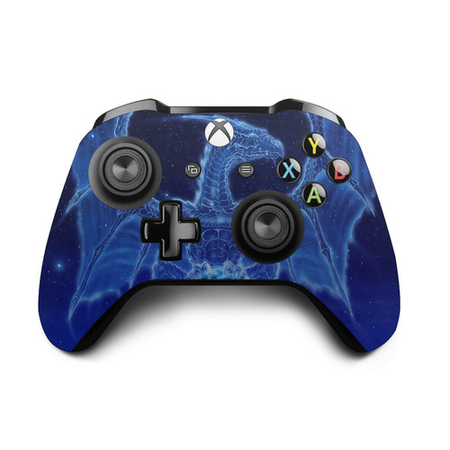 Ed Beard Jr Dragons Winter Spirit Vinyl Sticker Skin Decal Cover for Microsoft Xbox One S / X Controller