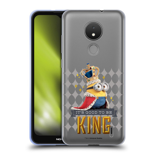 Minions Minion British Invasion King Bob Soft Gel Case for Nokia C21