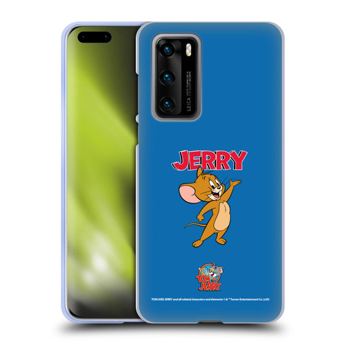 Tom and Jerry Characters Jerry Soft Gel Case for Huawei P40 5G