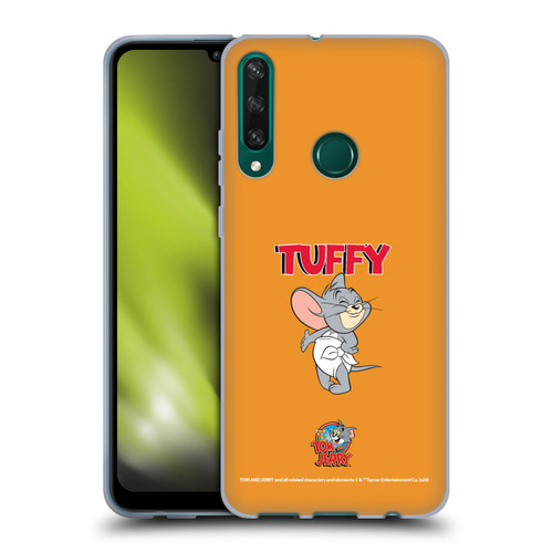 Tom and Jerry Characters Nibbles Soft Gel Case for Huawei Y6p