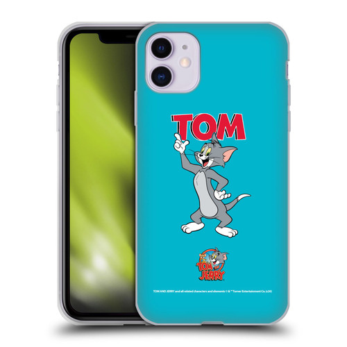 Tom and Jerry Characters Tom Soft Gel Case for Apple iPhone 11