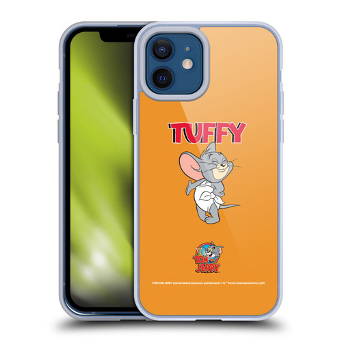 Tom and Jerry Characters Nibbles Soft Gel Case for Apple iPhone 12 / iPhone 12 Pro