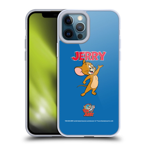 Tom and Jerry Characters Jerry Soft Gel Case for Apple iPhone 12 Pro Max