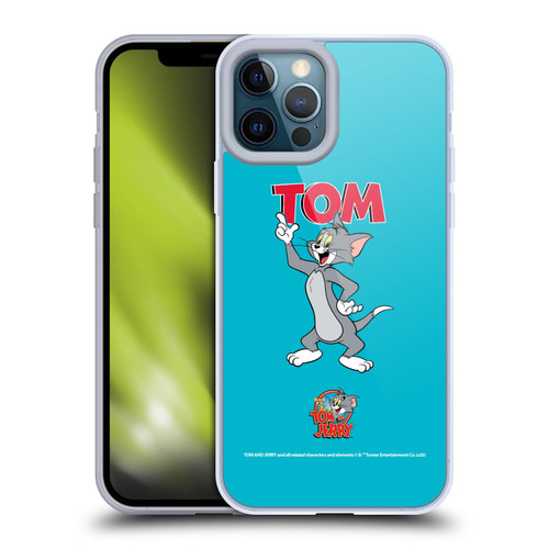 Tom and Jerry Characters Tom Soft Gel Case for Apple iPhone 12 Pro Max