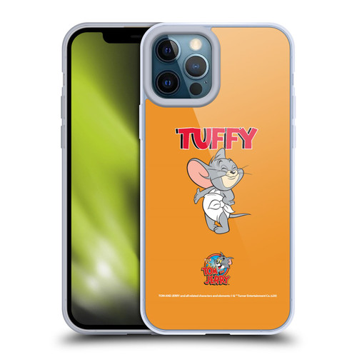 Tom and Jerry Characters Nibbles Soft Gel Case for Apple iPhone 12 Pro Max