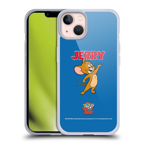 Tom and Jerry Characters Jerry Soft Gel Case for Apple iPhone 13