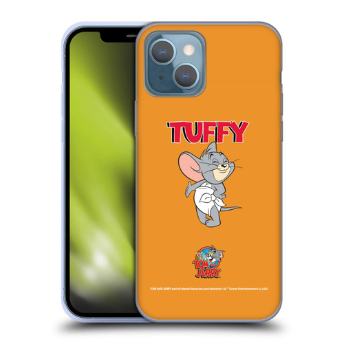 Tom and Jerry Characters Nibbles Soft Gel Case for Apple iPhone 13