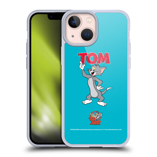 Tom and Jerry Characters Tom Soft Gel Case for Apple iPhone 13 Mini