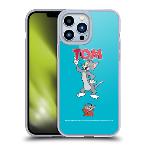 Tom and Jerry Characters Tom Soft Gel Case for Apple iPhone 13 Pro Max