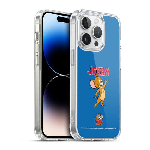 Tom and Jerry Characters Jerry Soft Gel Case for Apple iPhone 13 Pro & MagSafe