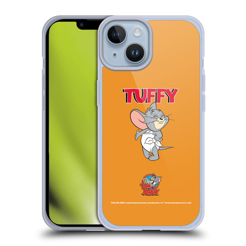 Tom and Jerry Characters Nibbles Soft Gel Case for Apple iPhone 14